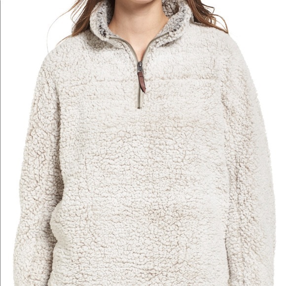 Thread & Supply Sweaters - Thread & Supply Ivory Fleece Pullover size Small